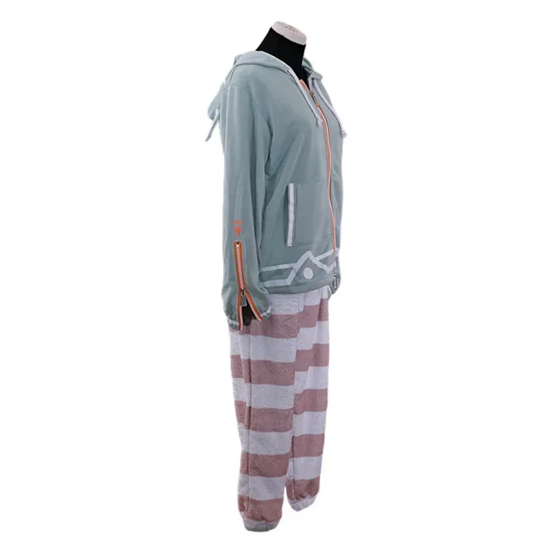 Nijisanji Kanae تأثيري حلي أنيمي Vtuber Kanae منامة ملابس الترفيه السراويل العليا معطف هالوين كرنفال زي الحفلات