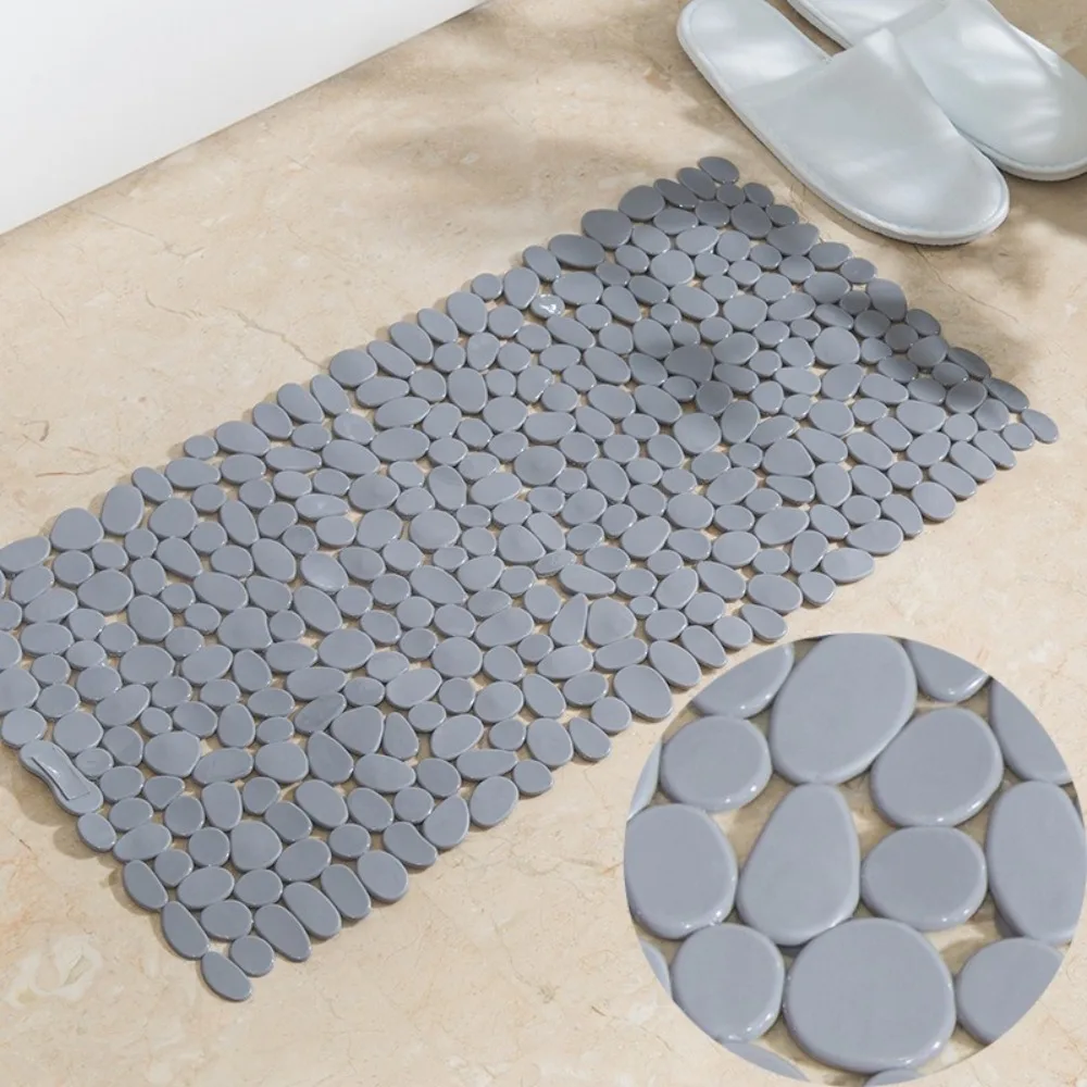 

New Non-Slip Bathroom Mat Anti Slip Bath Mats Suction Cup Shower Cushion Long Bathtub Foot Pads PVC Plastic Mats for Bathroom