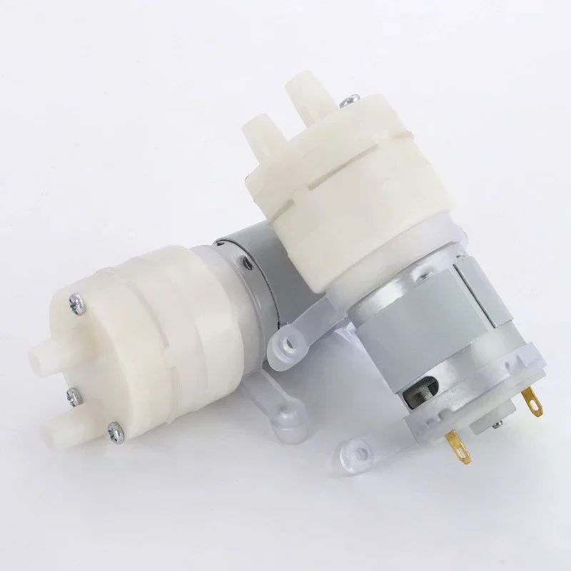 

1PC 365 Micro Water Pump Motor DC 12V Self Priming Pump Silent Electric Diaphragm Pump Large Flow 1.5L/Min ABS Food Grade