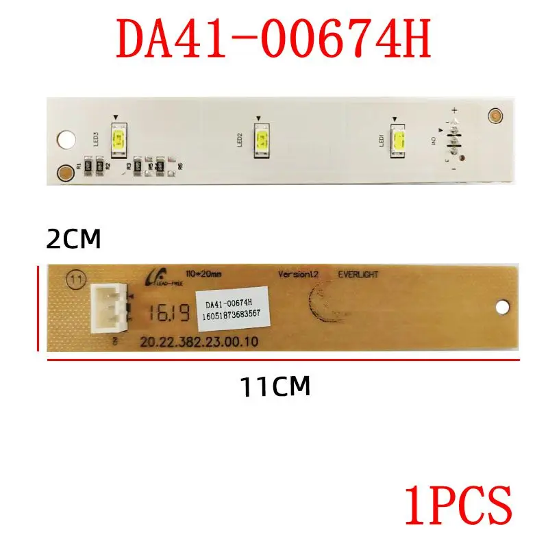 DA41-00674H DC12V For Samsung Refrigerator LED LAMP Light Strip Display light Lighting board parts