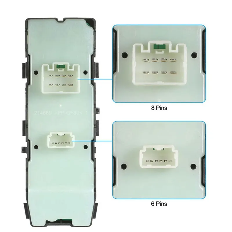 مفتاح نافذة السيارة 4602736AA 04602781AA لسيارة دودج أفنجر شاحن جيب جراند شيروكي كرايسلر 200 300 أسبن DWS1384 901450 #6