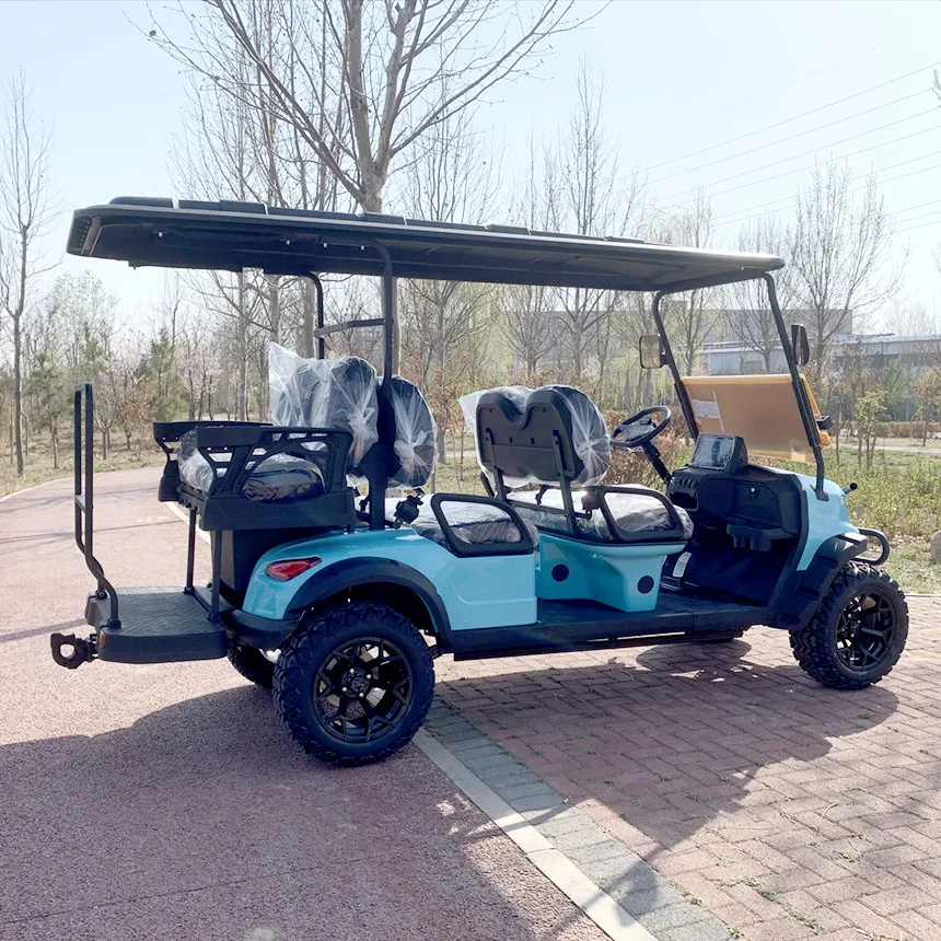 Solar Panels And Lithium Batteries Continuously Power 72V AC System, 7kW Motor, Powerful All-terrain Tires for Off-roading