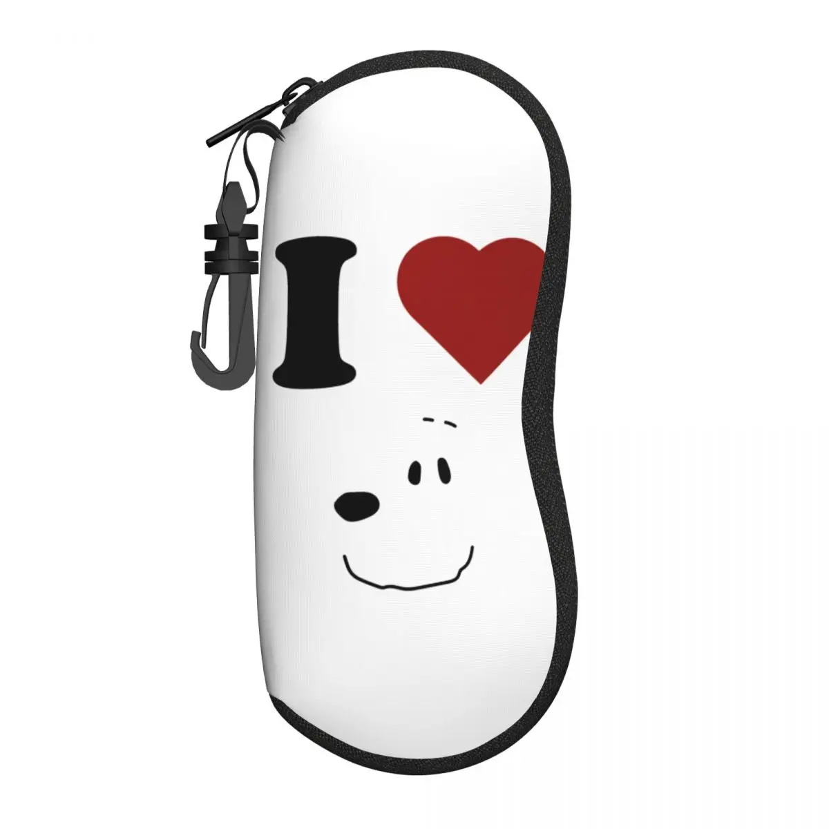 

Чехол для очков I LOVE SNOOPY, коробка с защитой от падения, коробка для очков, чехол для контактов с принтом глаз
