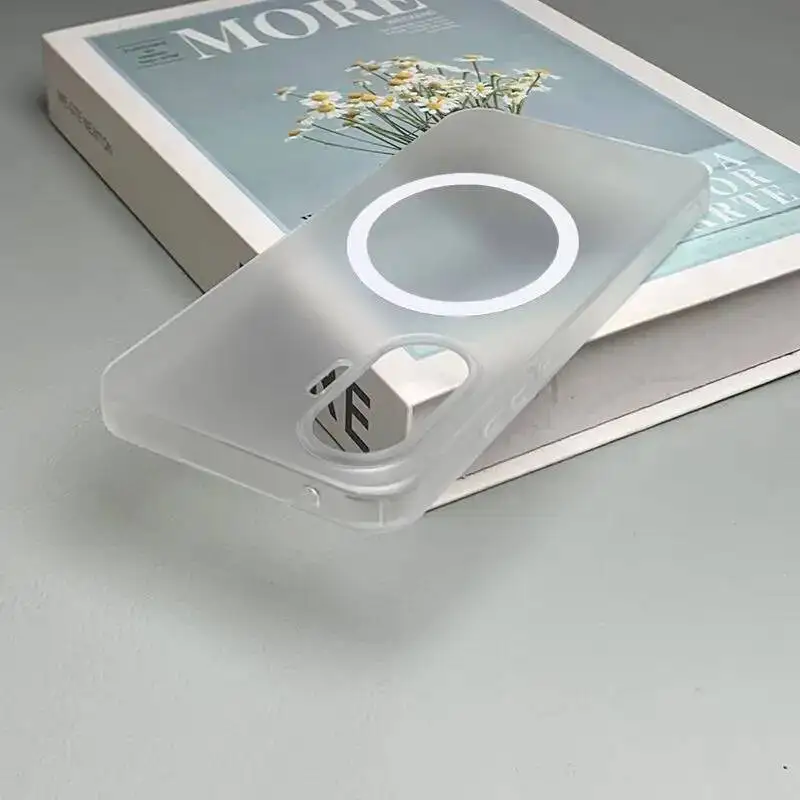 For Xiaomi Poco F7 Case Soft Silicone Clear MagSafe Phone Cover For Redmi Turbo 4 Pro Camera Protection Shell Magnetic Case