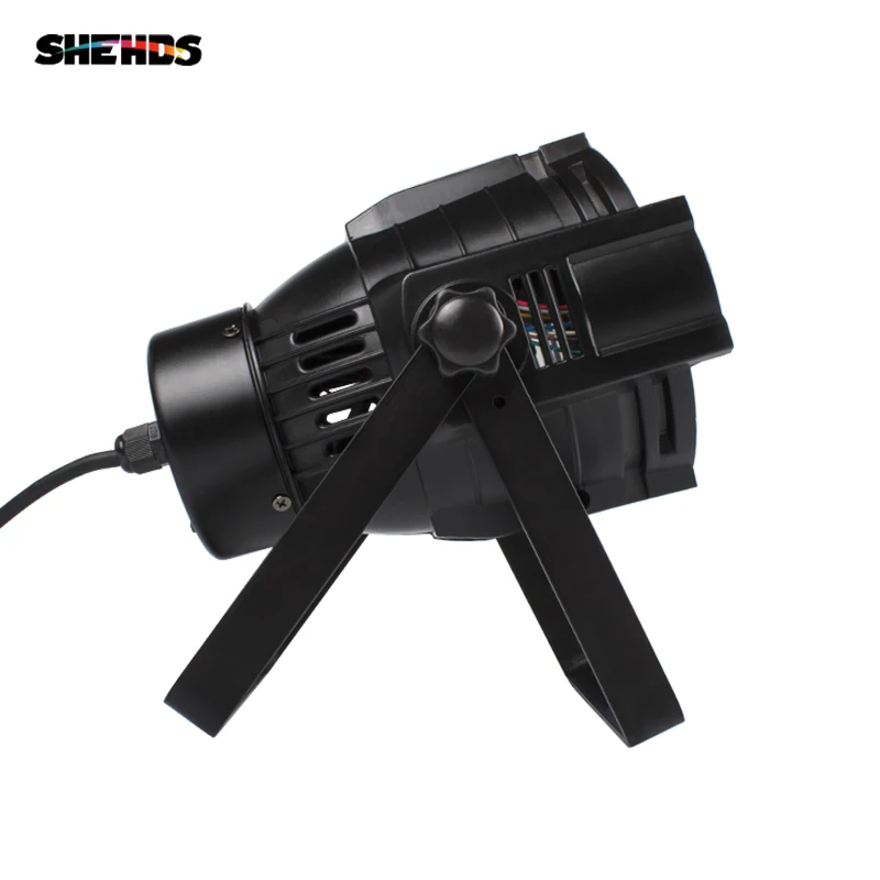 SHEHDS 7x18W LED Par RGBWA+UV Wash DJ Light Aluminium 6in1 Lights For Disco Parties House Office Decoration Nightclub Light