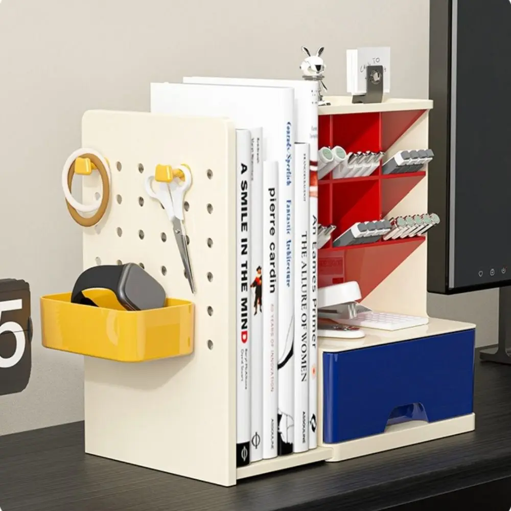 DIY Pencil Holder Pencil Case Desktop Storage Buckets Storage Box Pen Container Large Capacity Flexible Expansion Hole Board