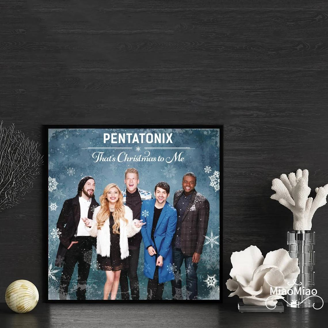 Pentatonix That's Christmas To Me Music Album Poster Canvas Art Print Home Decor Wall Painting ( No Frame )