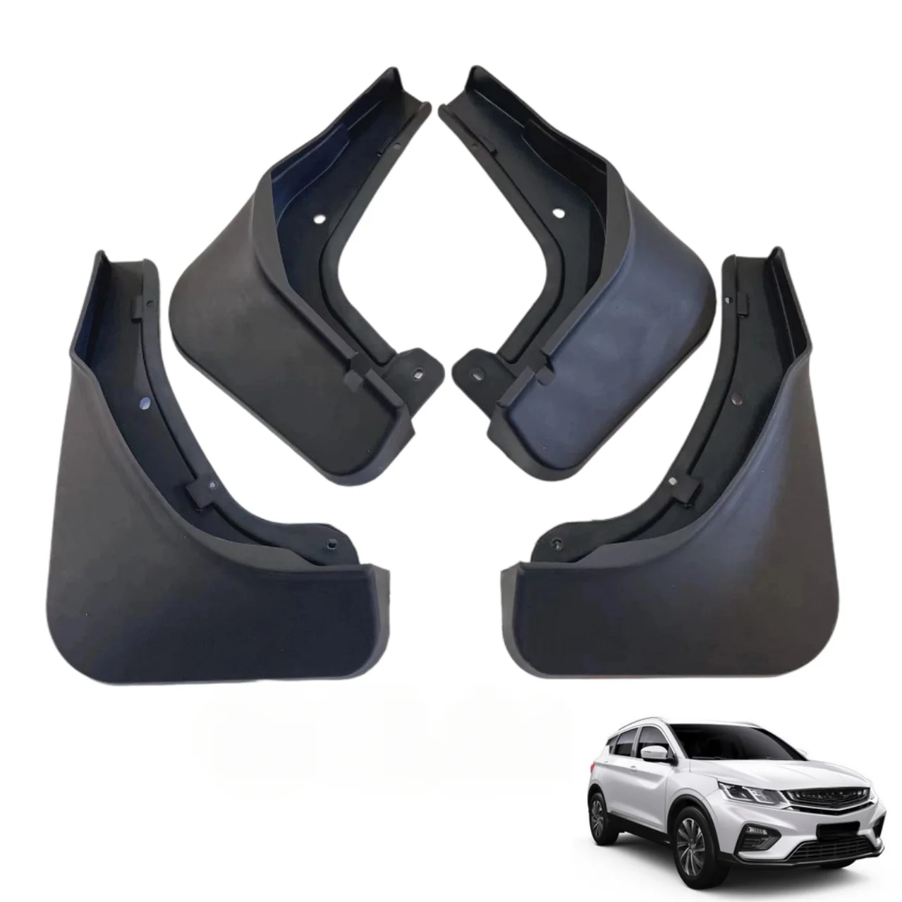 

Front Rear Fender Wheel Mudguard Splash Guard Mud Guards Cover Part for Geely Coolray Cool 2022 2023 2024 2025
