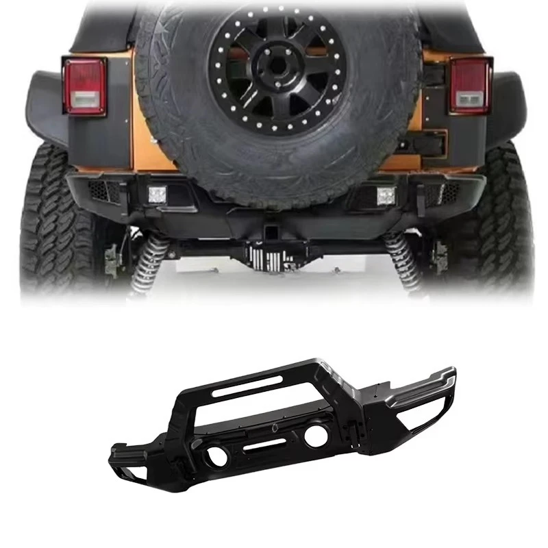 4x4 Car Offroad Accessories Car Steel Front and Rear Bumper for Jeep Wrangler JK 2007-2017