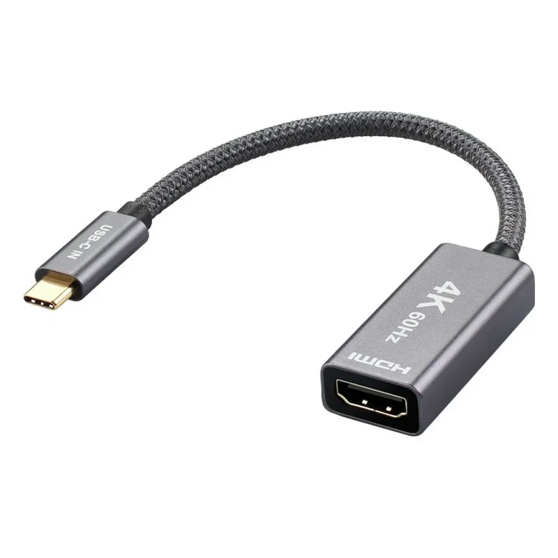 Thunderbolt 3 tipo C a Displayport 1,4, Cable USB C 3,1 macho a DP hembra, convertidor 4K @ 120HZ, adaptador HD para MacBook