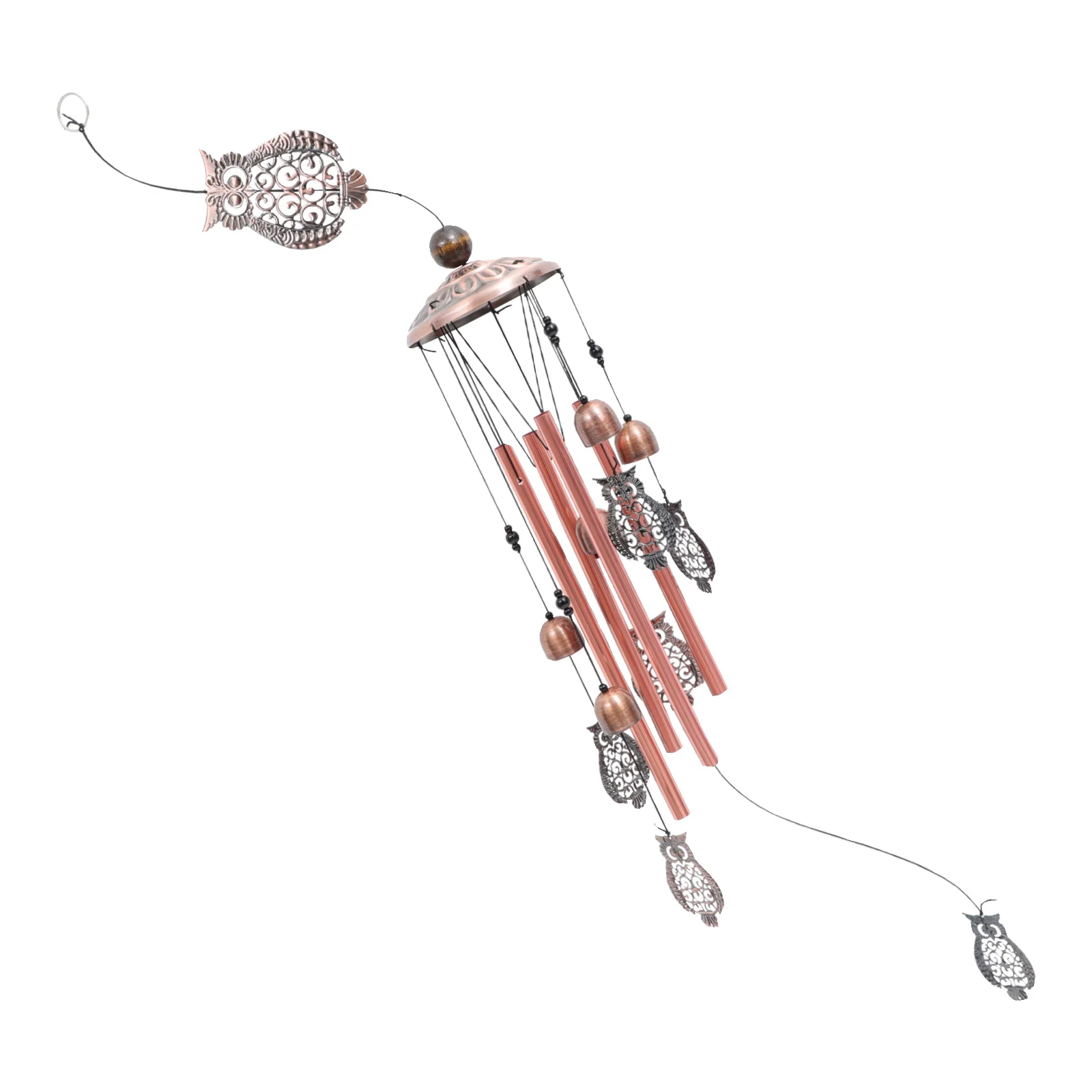 

Housewarming Wind Chime Decor Outdoor Ornaments Metal Yard Wind-bell for Vintage Hanging