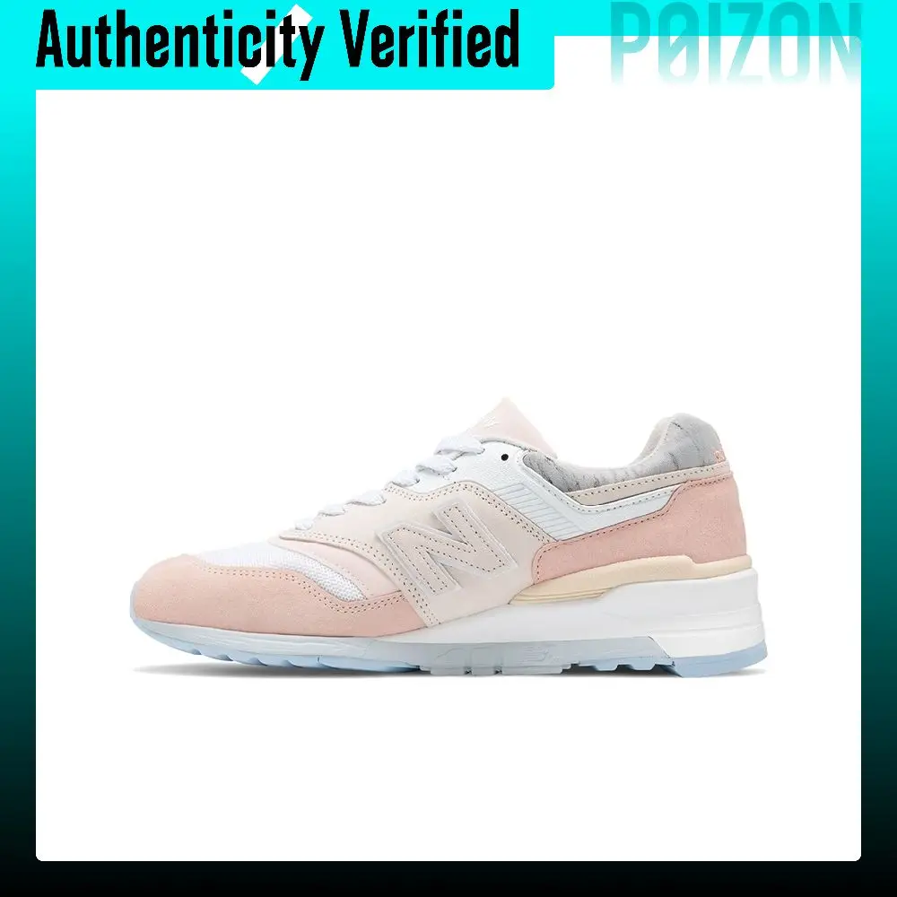 New Balance NB 997 Running Shoes Unisex Low Top Pink White M997LBH