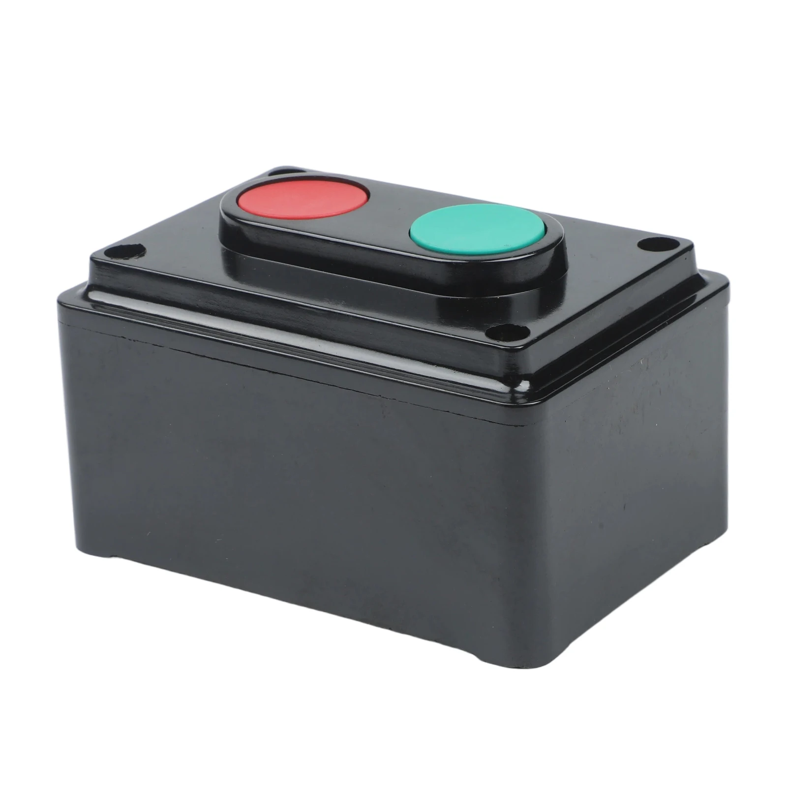 LA4-2H LA4-3H Double For Triple Push Button Switch Box IP65 Waterproof Control Station For Machine Tool Power Stop Black
