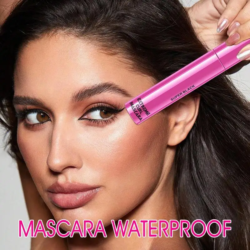 High Definition Mascara For Defined Waterproof Clean Volume Mascara 10ml Women Sweatproof Curling Mascara For Straight Lashes