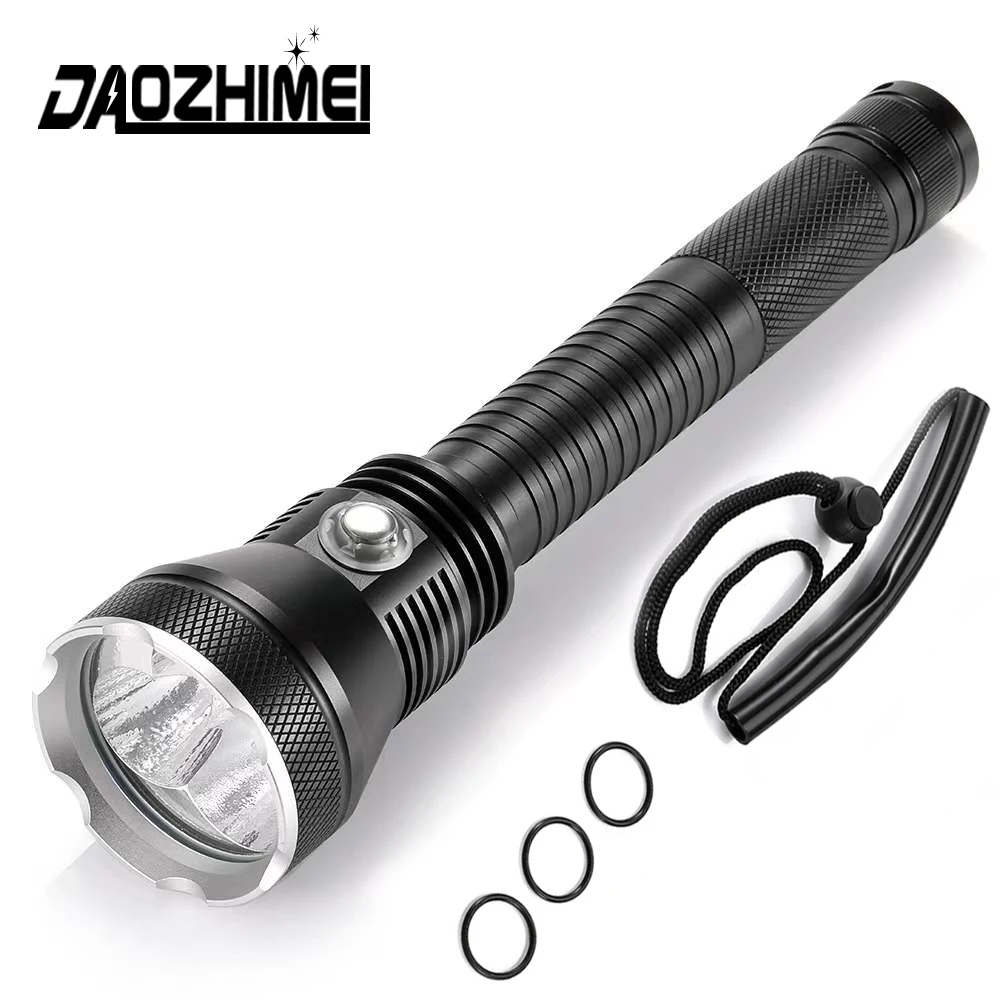 

3*XHP70 Most Powerful LED Diving Flashlight 5 Modes Scuba Lamp headlight Underwater Waterproof 150m Dive Lamp Lantern Light