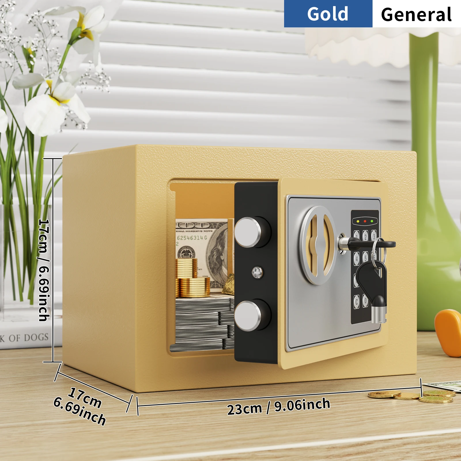 Hotel antifurto speciale cassaforte per ufficio domestico password box camera da letto comodino armadio cassaforte