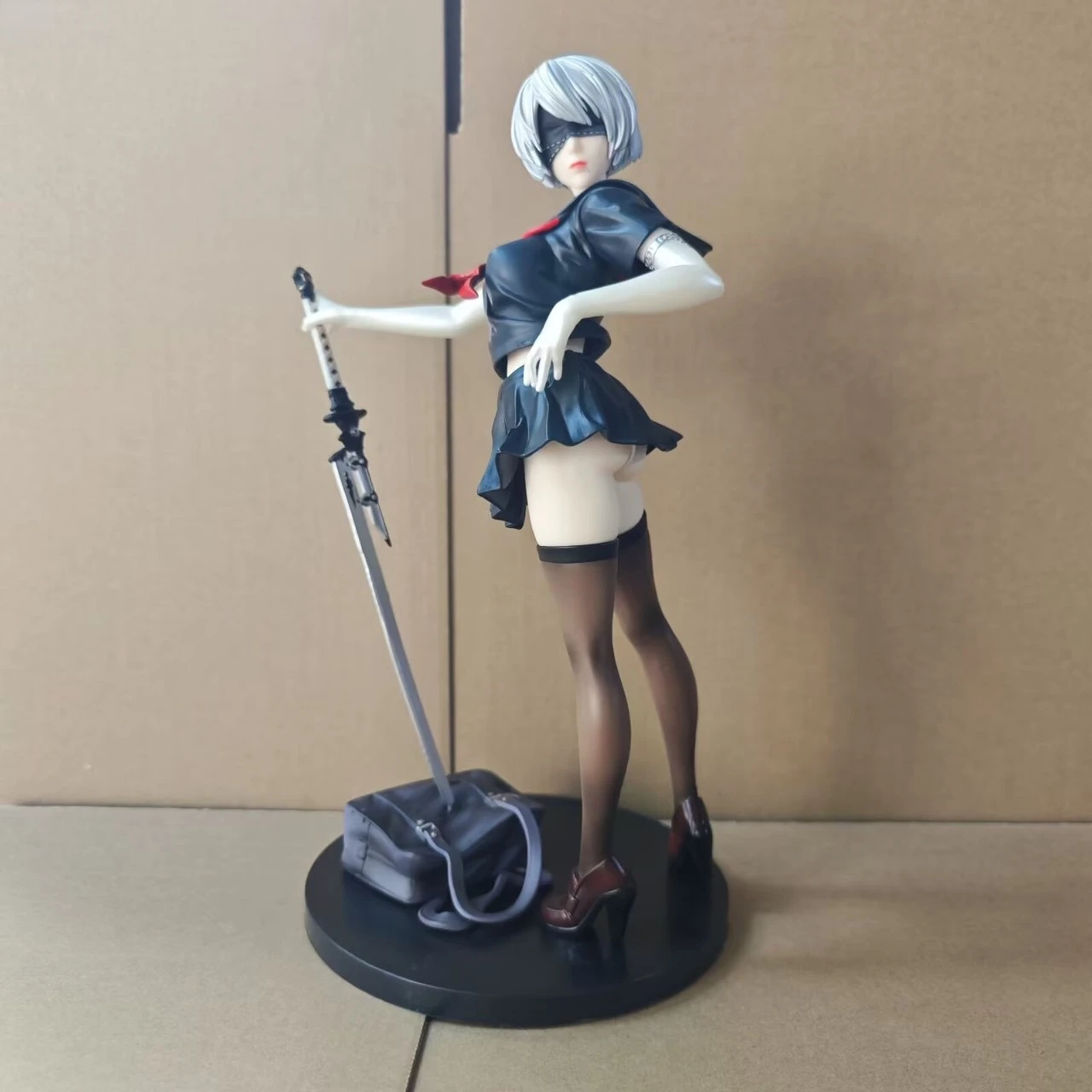 New 23cm NieR:Automata YoRHa No. 2 Type B Mechanical Life Form Game Peripherals Standing Figure Sexy Girl Model Collection Gifts