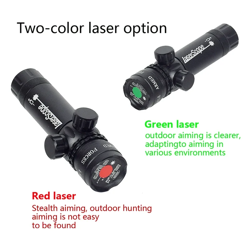 أحمر أخضر ليزر نقطة سبائك الألومنيوم مؤشر ليزر Penwith مع مفتاح الضغط Picatinny وتركيب ألعاب CS معدات الصيد