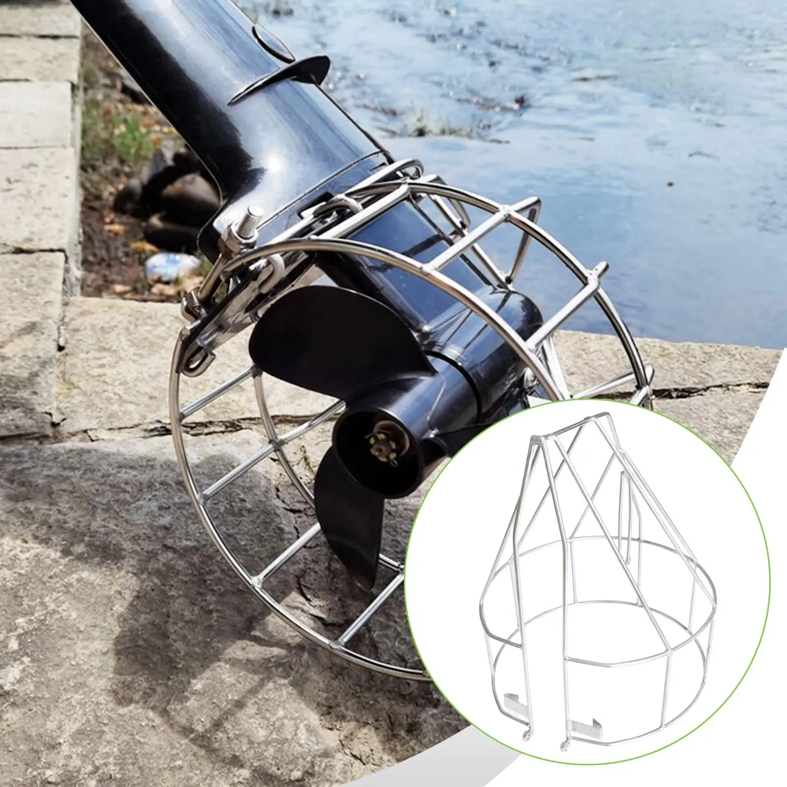 Propeller Protector Accessories,Stainless Steel Propeller Motor Net Hardware for Yamaha 4 Stroke 30/40 HP Supplies Sturdy