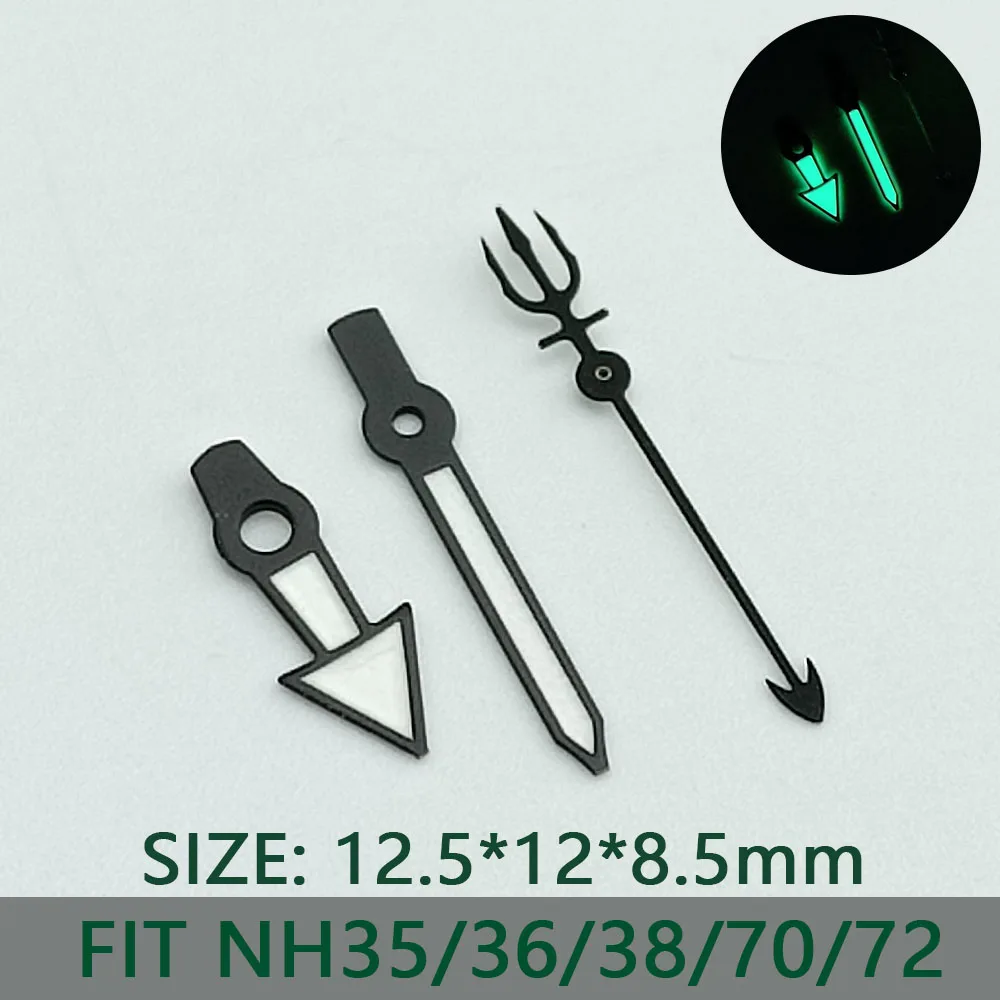 NH35 NH36 Green Luminous Watch Hands for Automatic Movement watch accessories Watch Parts For Wristwatches