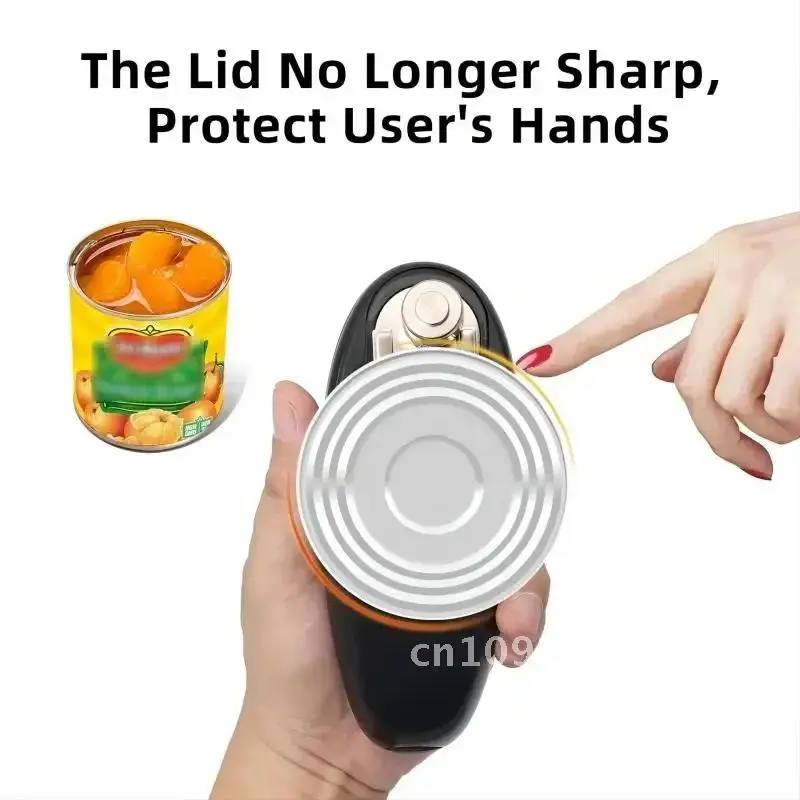 Open Can Opener Automatic Jar Electric Machine Touch None Electric Gadgets Opener Sharp Jar High Power Edges Tin Kitchen