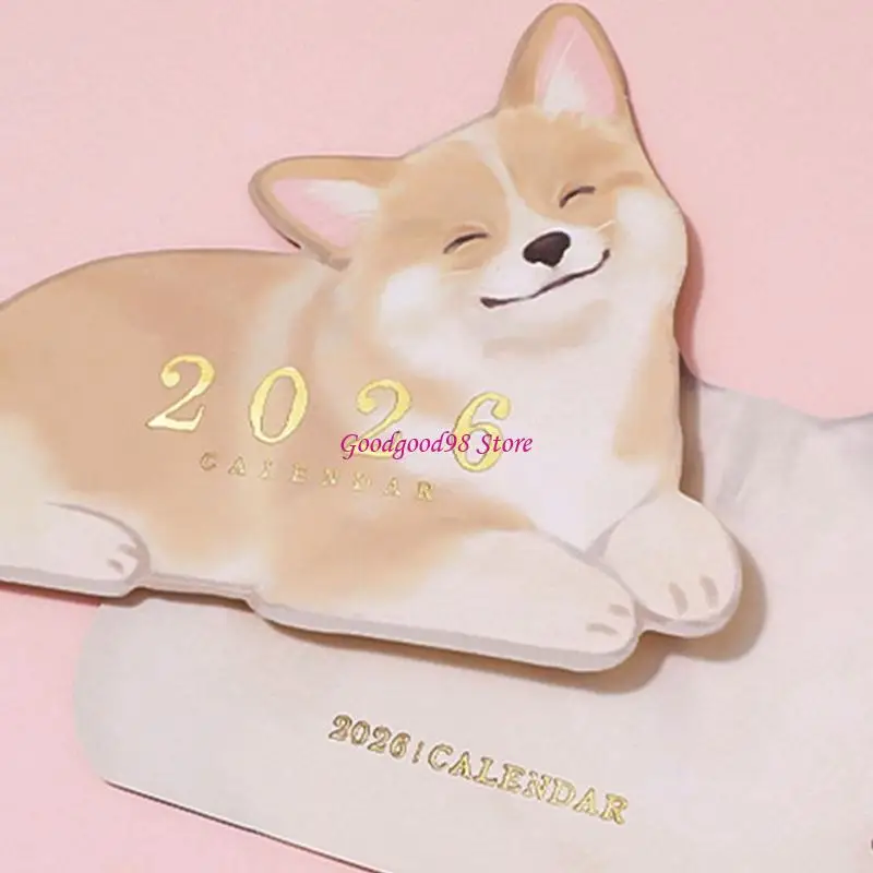 

Тематический настольный календарь для друга домашнего животного, подарок на день рождения к празднику