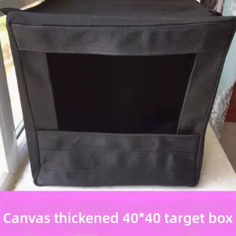 Target Box Shooting 40*40 CM Foldable and Hangable Outdoor Shooting Training Tent BB Gun Slingshot Bullet Recovery