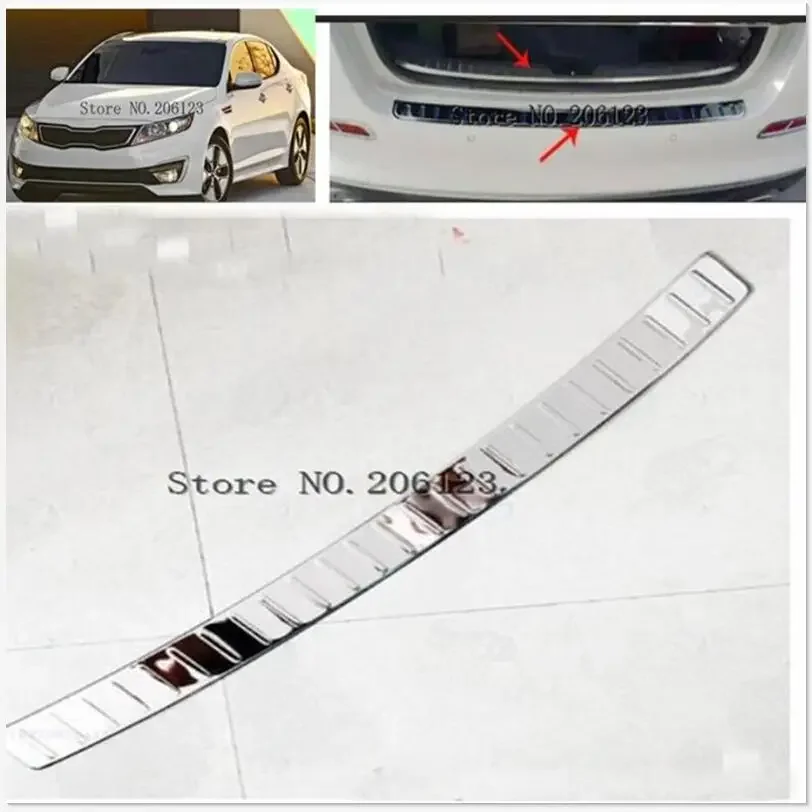 

High quality stainless steel Rear bumper Protector Sill For KIA Optima/K5 2011 2012 2013 2014 2015