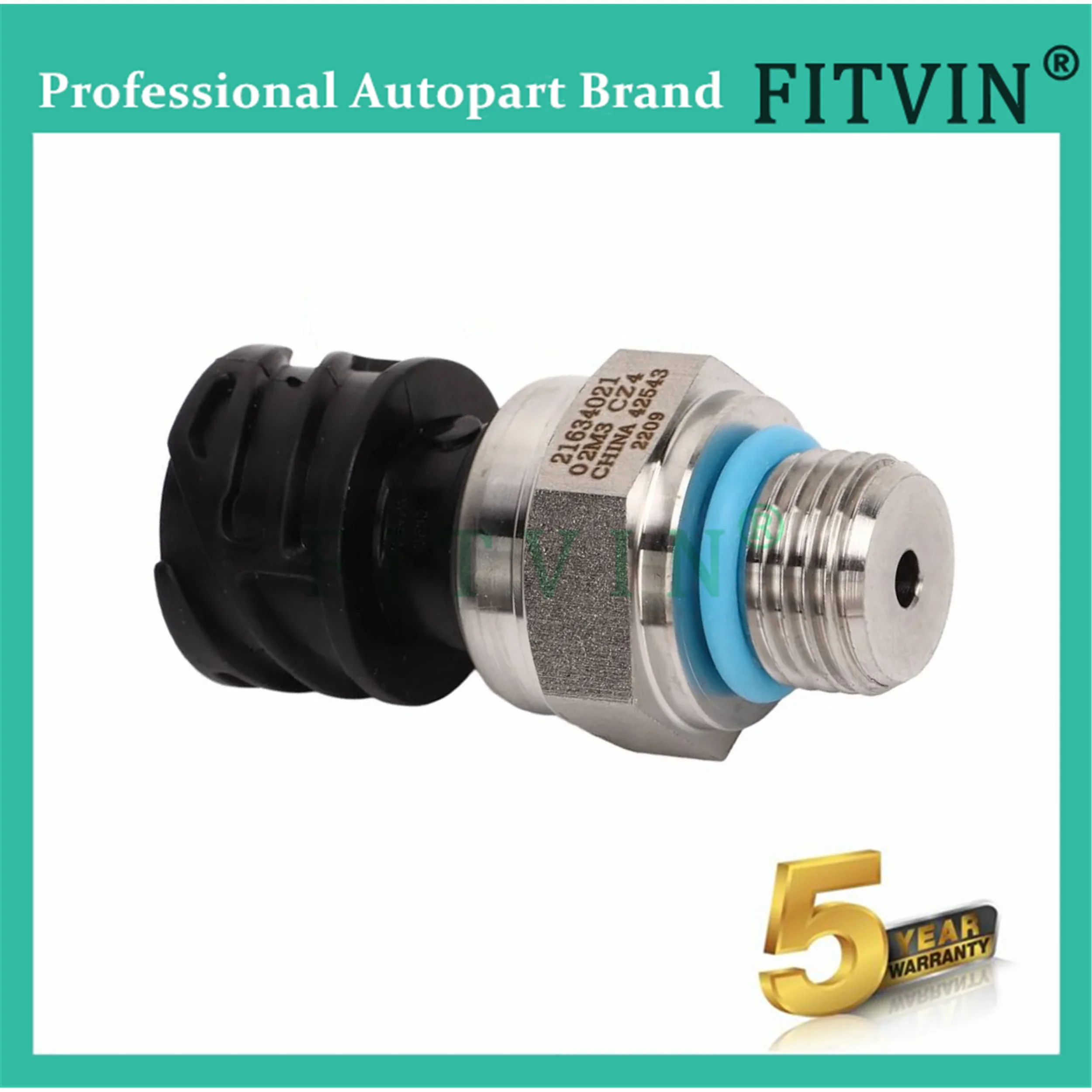 New Oil & Fuel Pressure Sensor For VOLVO DIESEL D12 D13 FH FM Penat Truck OE# 21634021 20634024 21302639 21540602
