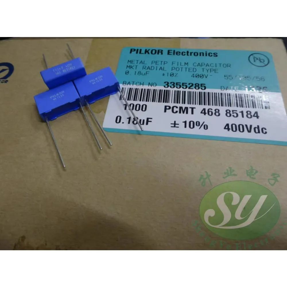 

20PCS MKT468 0.18uf/400v 180nf u18 184 New film capacitor 15MM