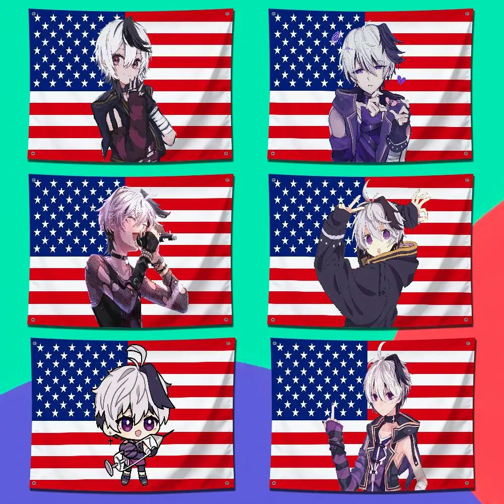 For V4 Flower Singer Flag 60x90cm Outdoor Garden Home Decorate Wall Banner Tapestry Flags Cover