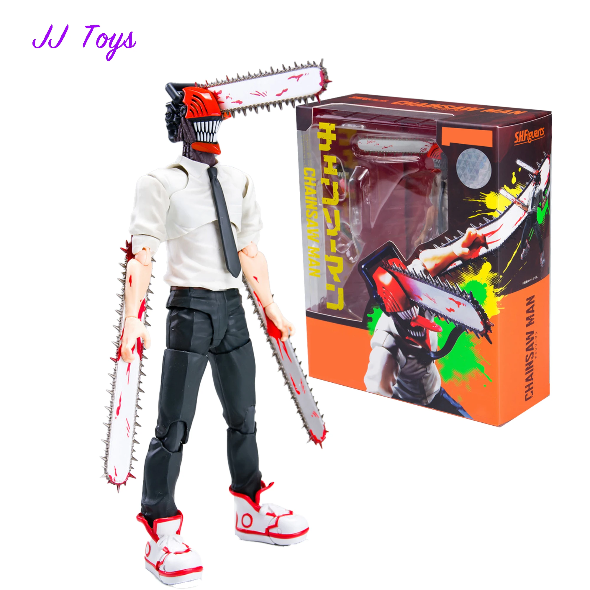 

15cm Chainsaw Man Anime Figures Denji Action Figure model Doll Collection Toys Gifts