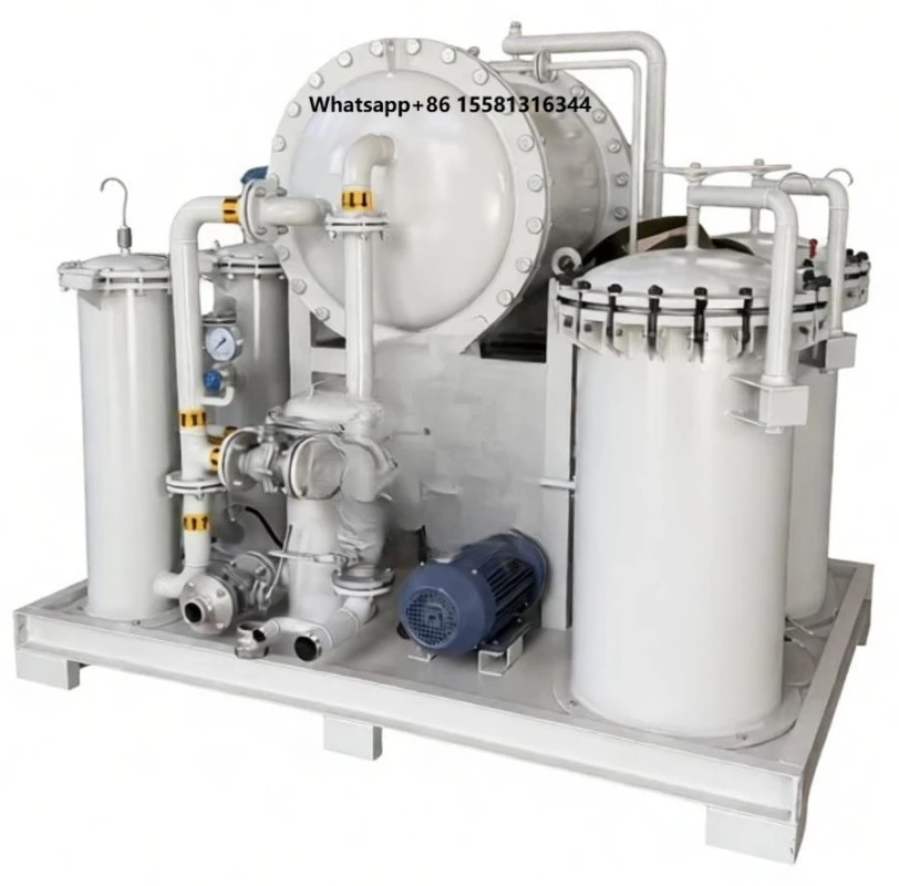Coalescer  Oil Water Separator Machine Waste Oil Dehytration Oil Filtration