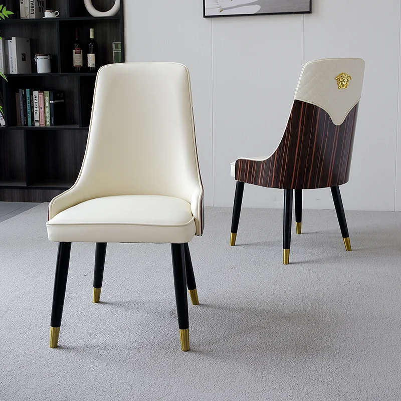 

Italian Minimalist Dining Chairs Design Modern Vintage White Dining Chairs Designer Trendy Sedie Sala Da Pranzo Home Furniture