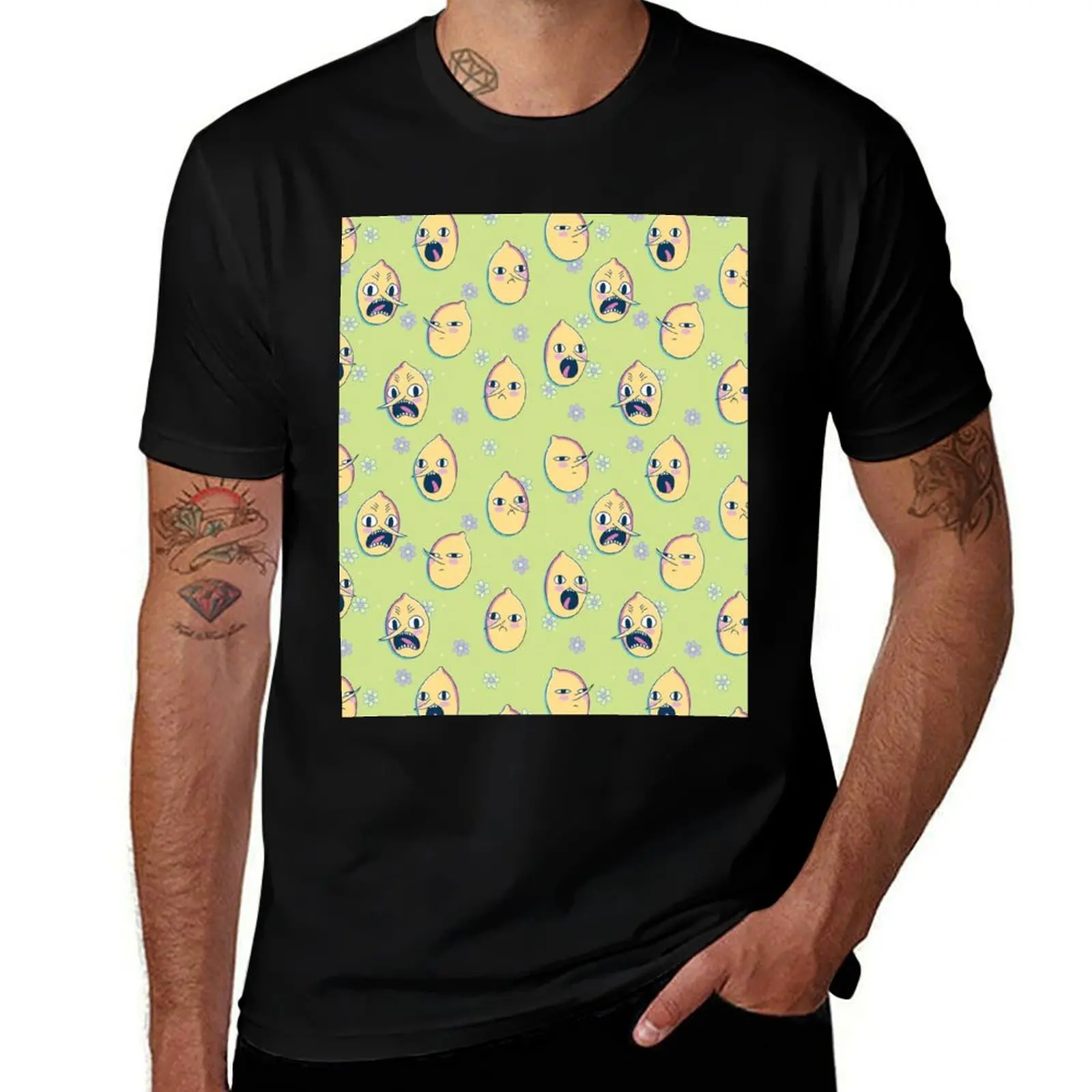 Earl of Lemongrab (Adventure Time) T-Shirt customizeds topping Blouse luxury clothing labubu mens t shirt