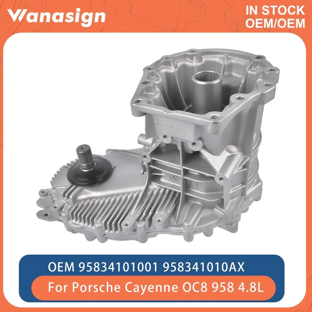 Engine Transfer Case Box Assembly Fit 4.8 L T For  Porsche Cayenne OC8 958 92A 4.8L GTS Turbo 11-18 95834101001 958341010AX