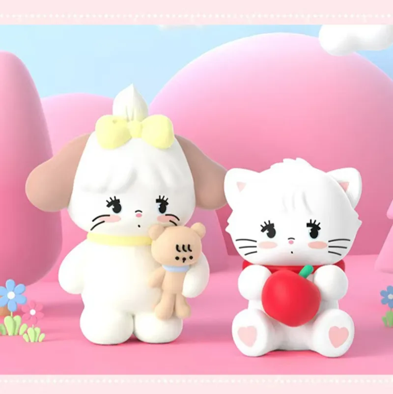 Mikko صندوق أعمى حلم سلسلة شخصية أنيمي Kawaii الكرتون الإبداعية سطح المكتب الملحقات لطيف دمية نموذج الملحقات دمى هدايا