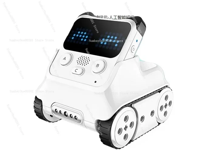 

AI Robot Kit for Kids STEM Educational Toy with Python Coding Voice Control Smart Programming for STEAM Learning Ages 6-12