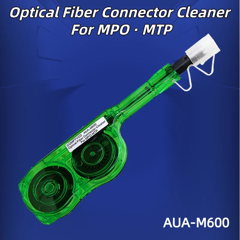 COMPTYCO AUA-M600 Optical Fiber End Face Cleaning Pen MPO/MPT Fiber Optic Connector Cleaner Green/Orange/Blue(Optional)