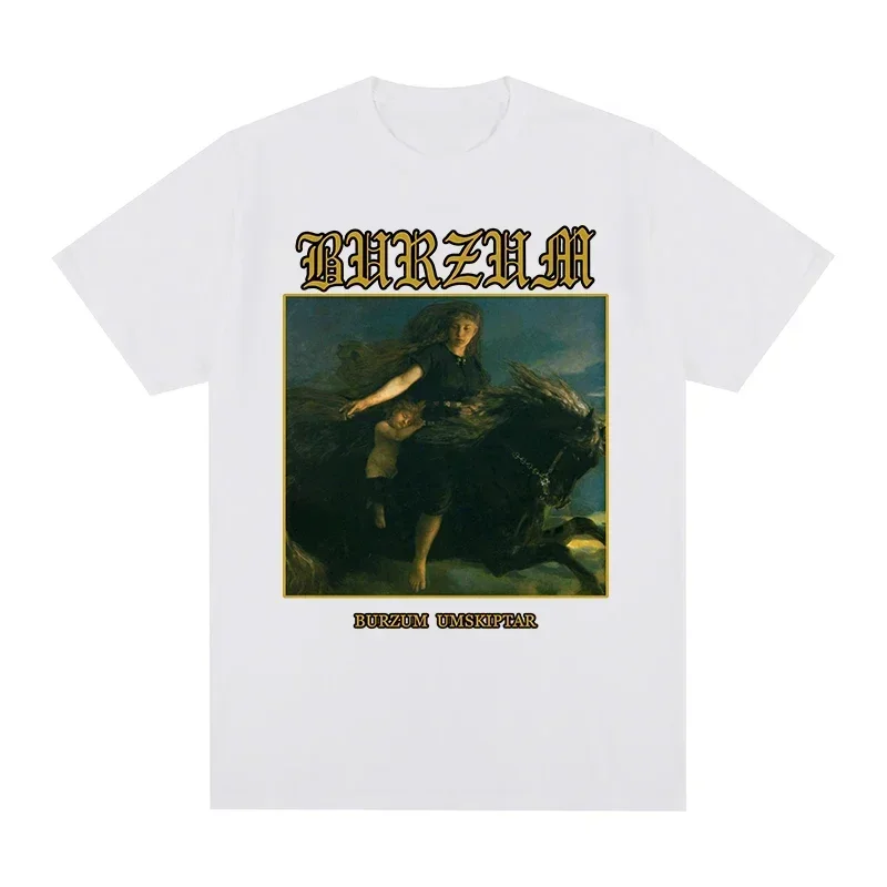 Футболка Burzum Aske, хлопковая мужская футболка, новая футболка, женские топы