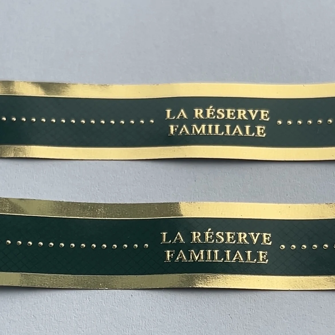 1000 قطعة من أربطة السيجار الخاصة المخصصة | ملصقات حلقة ورقية منقوشة بختم ساخن | طباعة ملصقات السيجار المضادة للتزييف #2