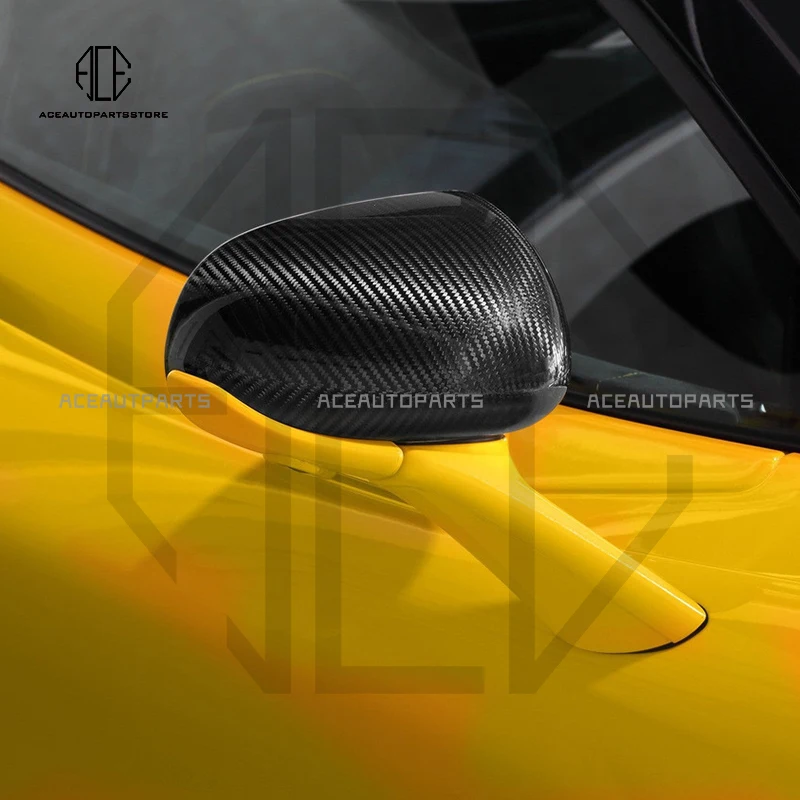 

Накладки на боковые зеркала заднего вида из сухого карбона для McLaren 720S 540C 570S 570GT MP4 650S, стайлинг автомобиля