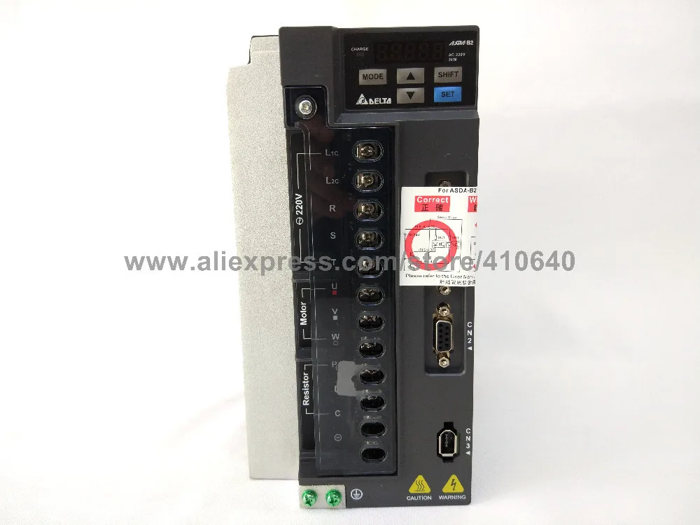 정품 델타 AC 서보 모터 3 KW ECMA-F11830SS 브레이크 및 델타 AC 서보 모터 드라이브 ASD-B2-3023-B 의해 무료 배송 DHL