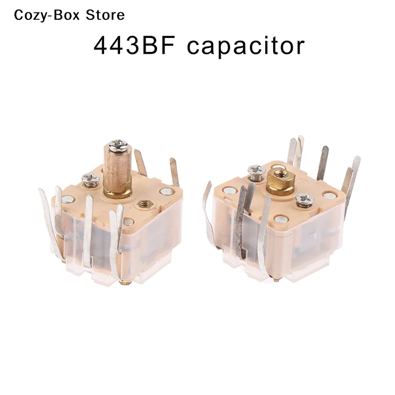 [ZY]1Pc Switch CBM-443BF-1AB4/088AM+FM Radio Thin Film Variable Capacitor 270P Double +20Pfm Double[ZY]
