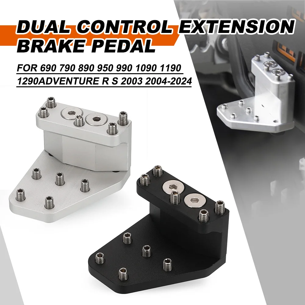 

Motorcycle For 690 790 890 950 990 1090 1190 1290ADVENTURE R S 2003 2004-2024 DualControl Brake Lever Pedal Extension Enlarger