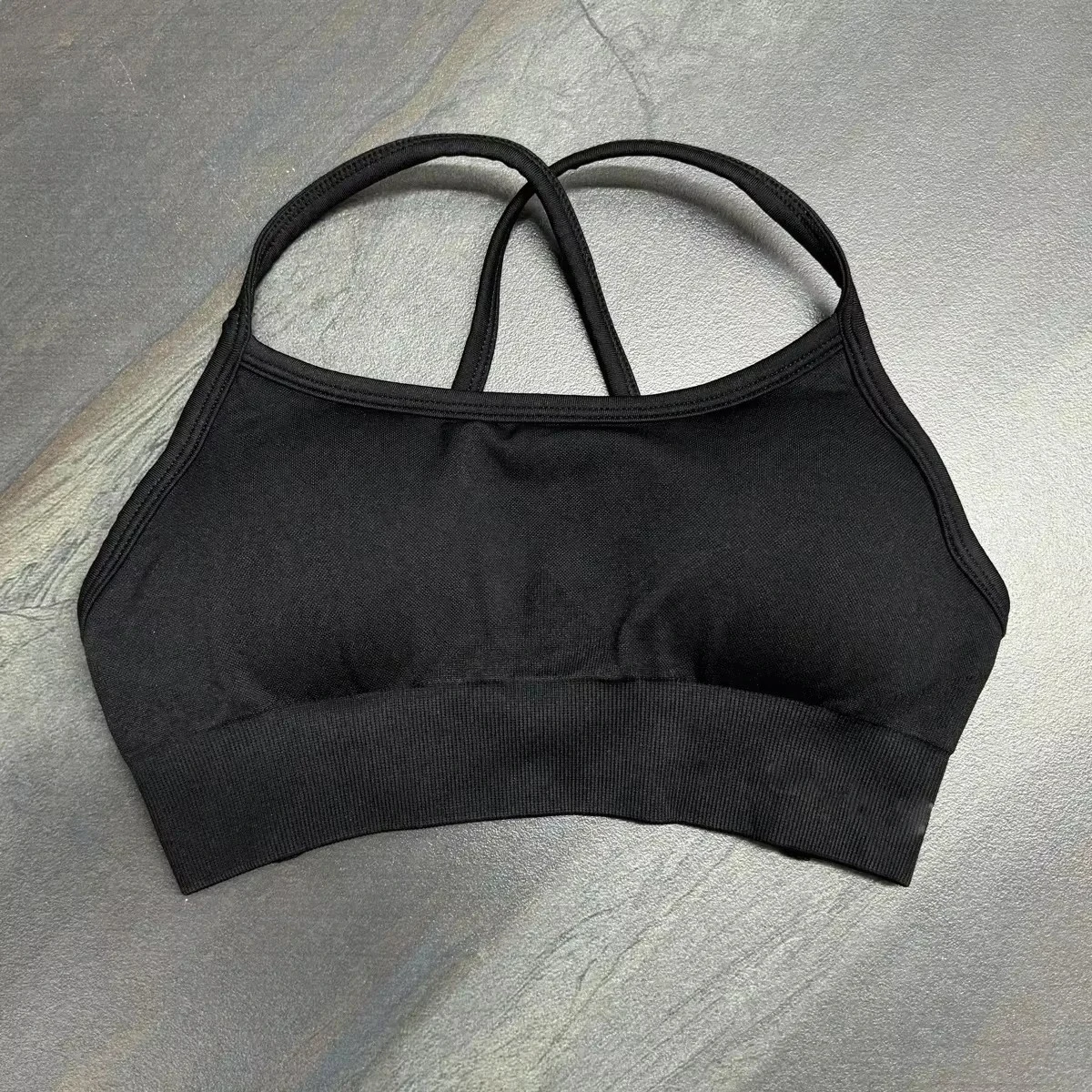 Dynamic Backless Sports Bra With Logo Women Seamless Yoga Top Bra Medium Support Padded Gym Crop Top Stretchy Fitness Sports Top