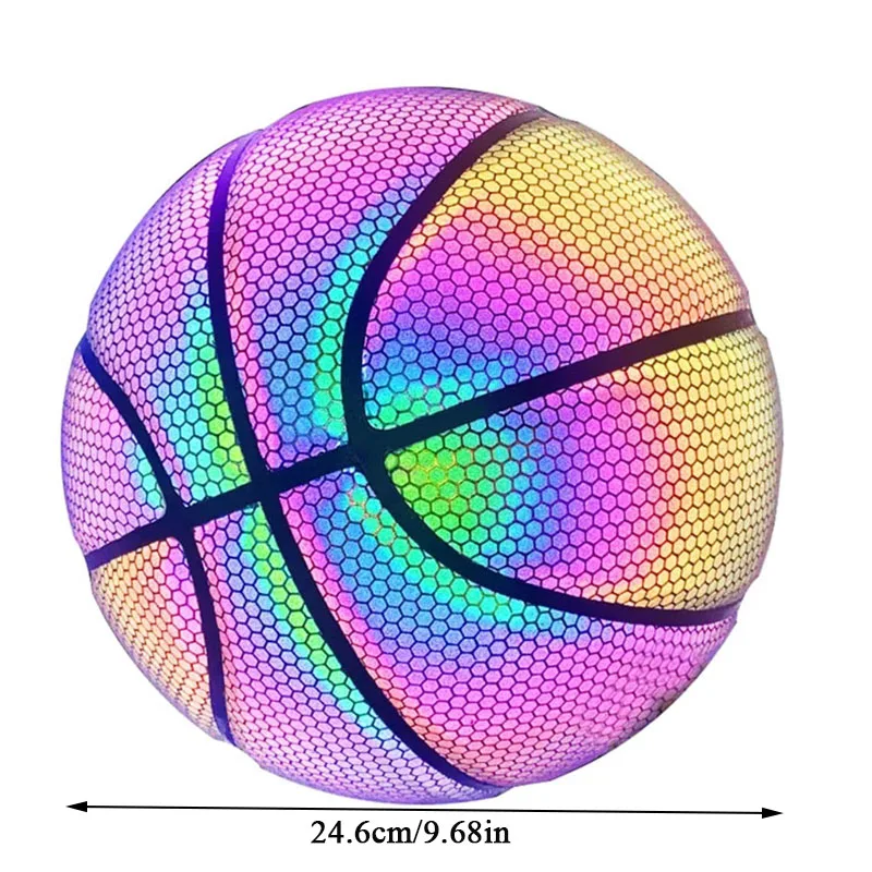 Shoous Basketball Match Training, PU non ald, absorbant l'humidité, matériau en cuir souple, résistant à l'usure, avec bol d'air, n ° 7, 1 pièce
