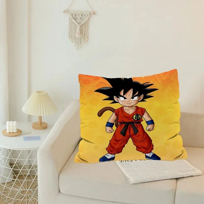 Pillowcase Pillow Cases D-dragon B-ball Cushions Home Decor Decorative Cushion Covers 45x45 Bed Pillowcases