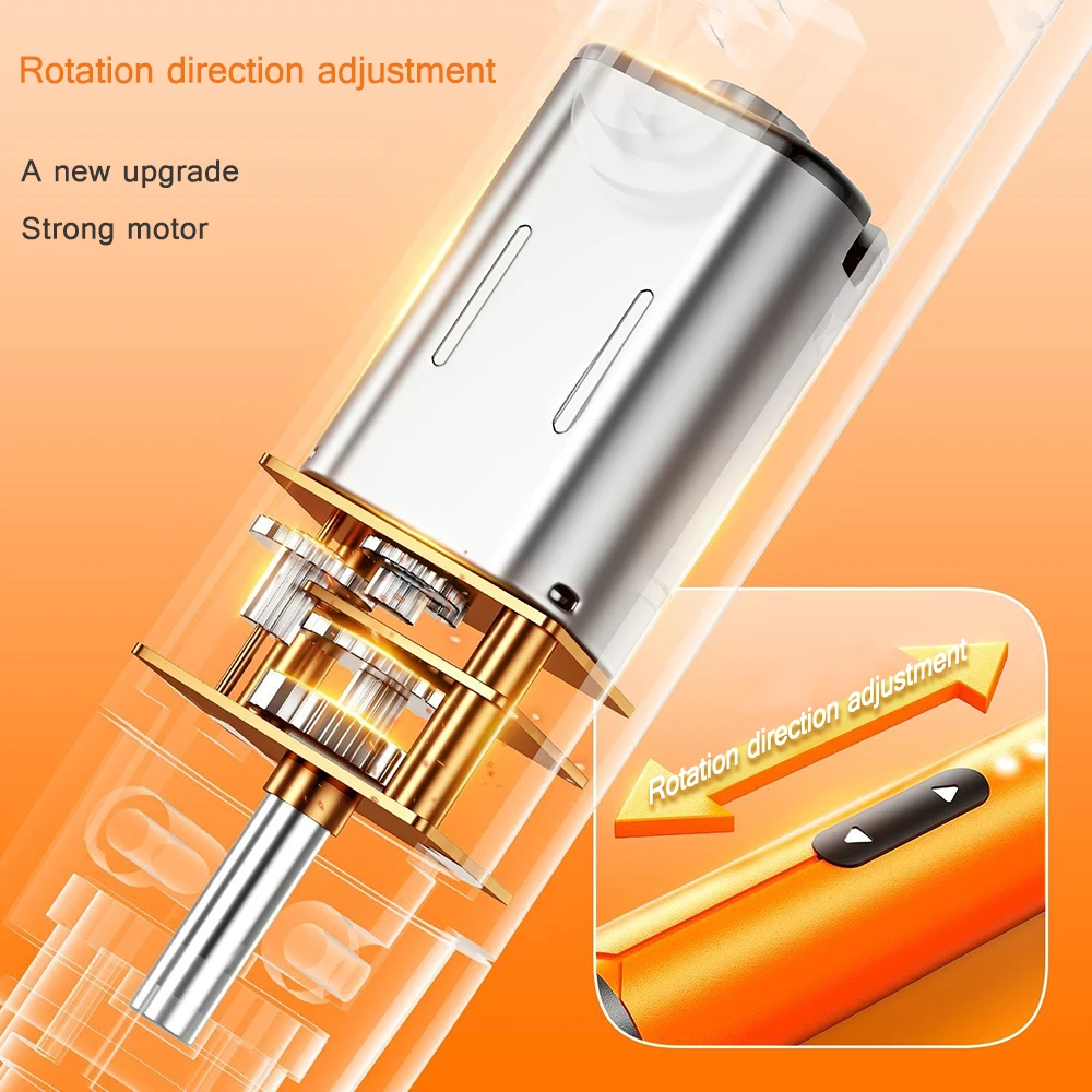 Electric Screwdriver Set Rechargeable Wireless Precision Power Tool Kit Mini Small Bits for Mobile Cell Computer Repair CRV