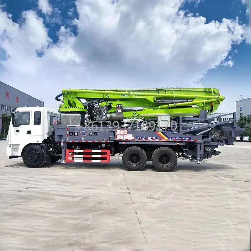 New Model THB38 Truck Mounted Concrete Mixer Pump Price for Sale